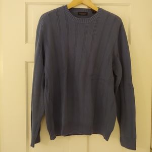 Van Huesen Men's Ribbed Crewneck Sweater